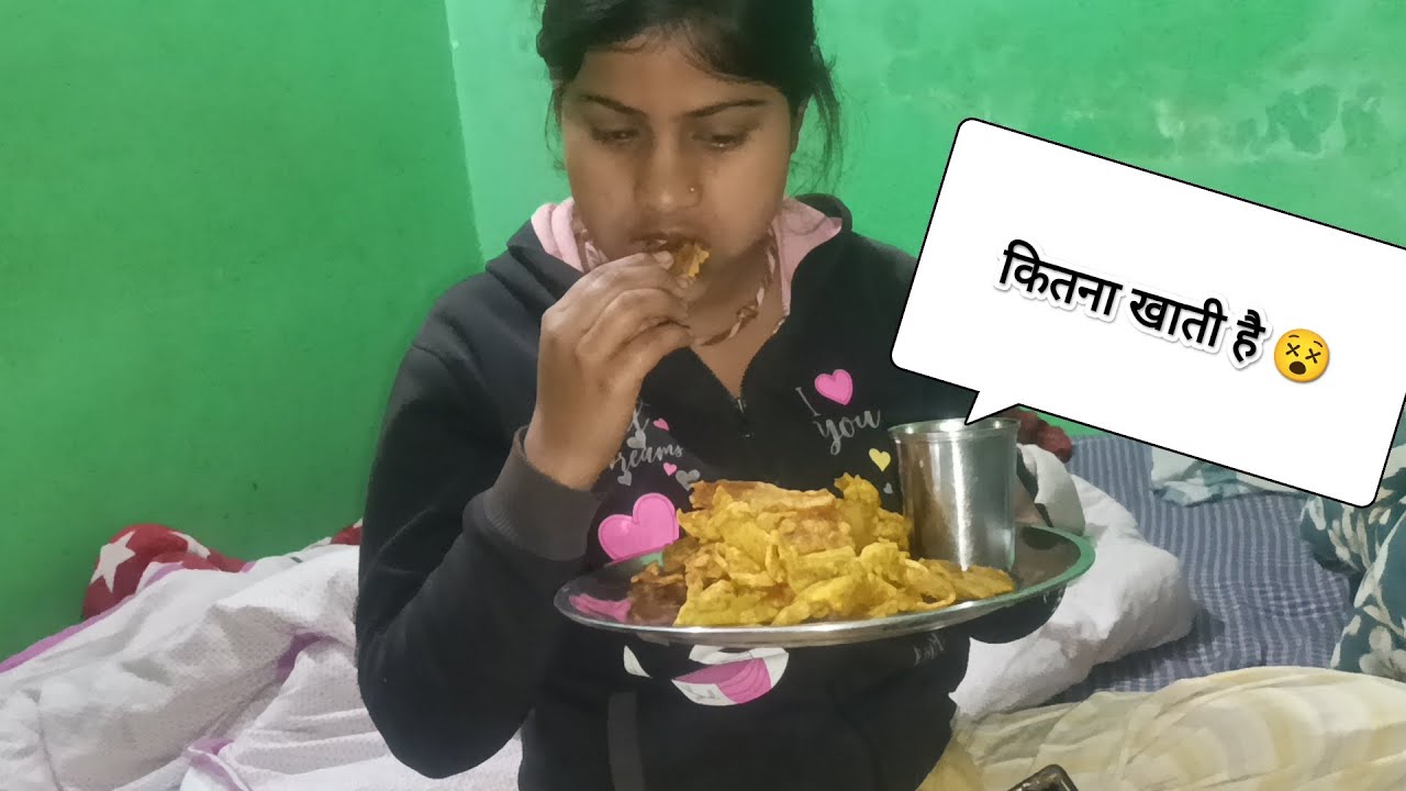 कितना खाती है ये 😵😵