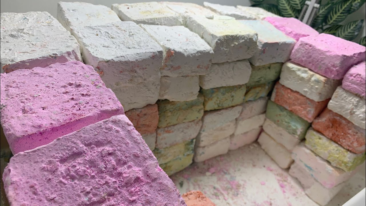 100 Blocks Gym Chalk Reformed Mass Crush - Very Satisfying
