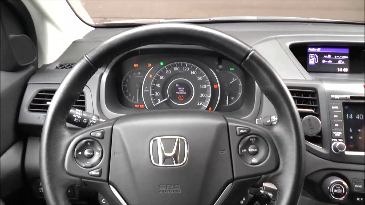 Reset kontrolki ciśnienia w oponach - Honda CR-V - TPMS