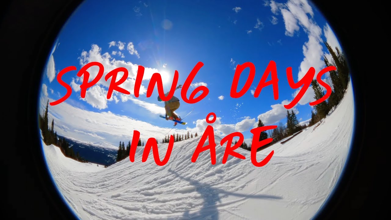 Spring days in Åre - park edit