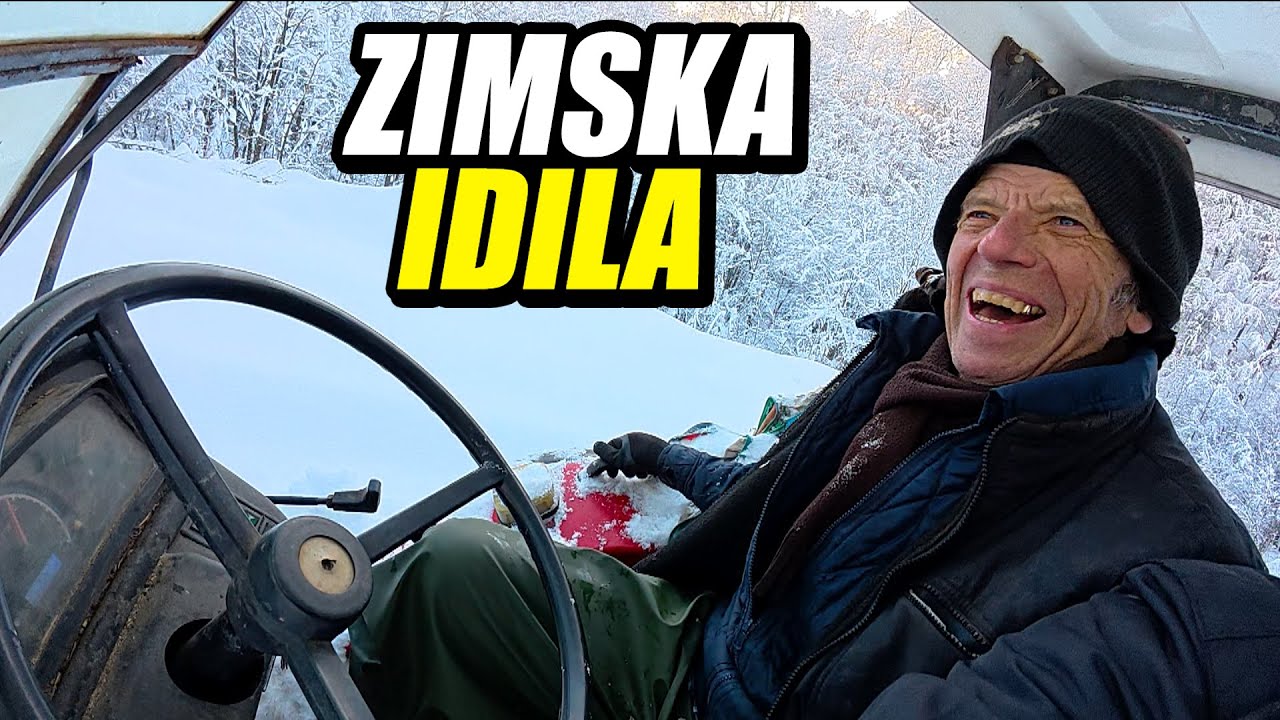 Čika MILE dobio GORIVO !! Sa TRAKTOROM do skloni&scaron;ta