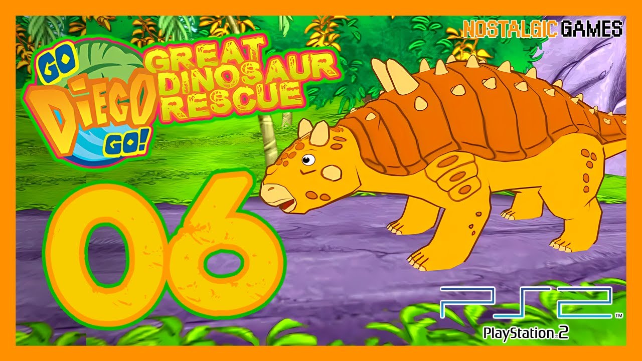 Go, Diego, Go!: Great Dinosaur Rescue #06 | PS2 | No Commentary |
