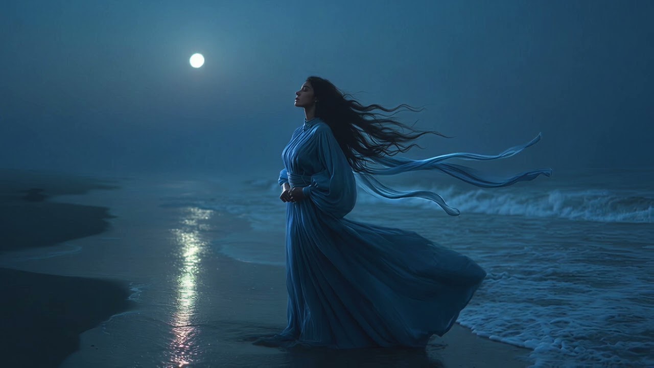 Under the Moon | Female Vocal Atmosphere | A Voice by the Sea