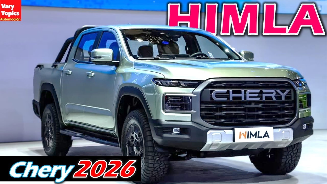 😲WOW Chery HIMLA la Pick Up China vs Hilux? | Vary Topics