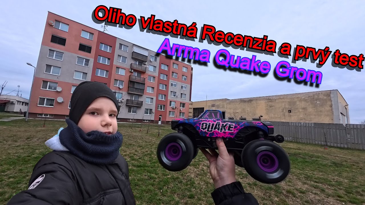 Arrma Quake Grom |  Prvá jazda