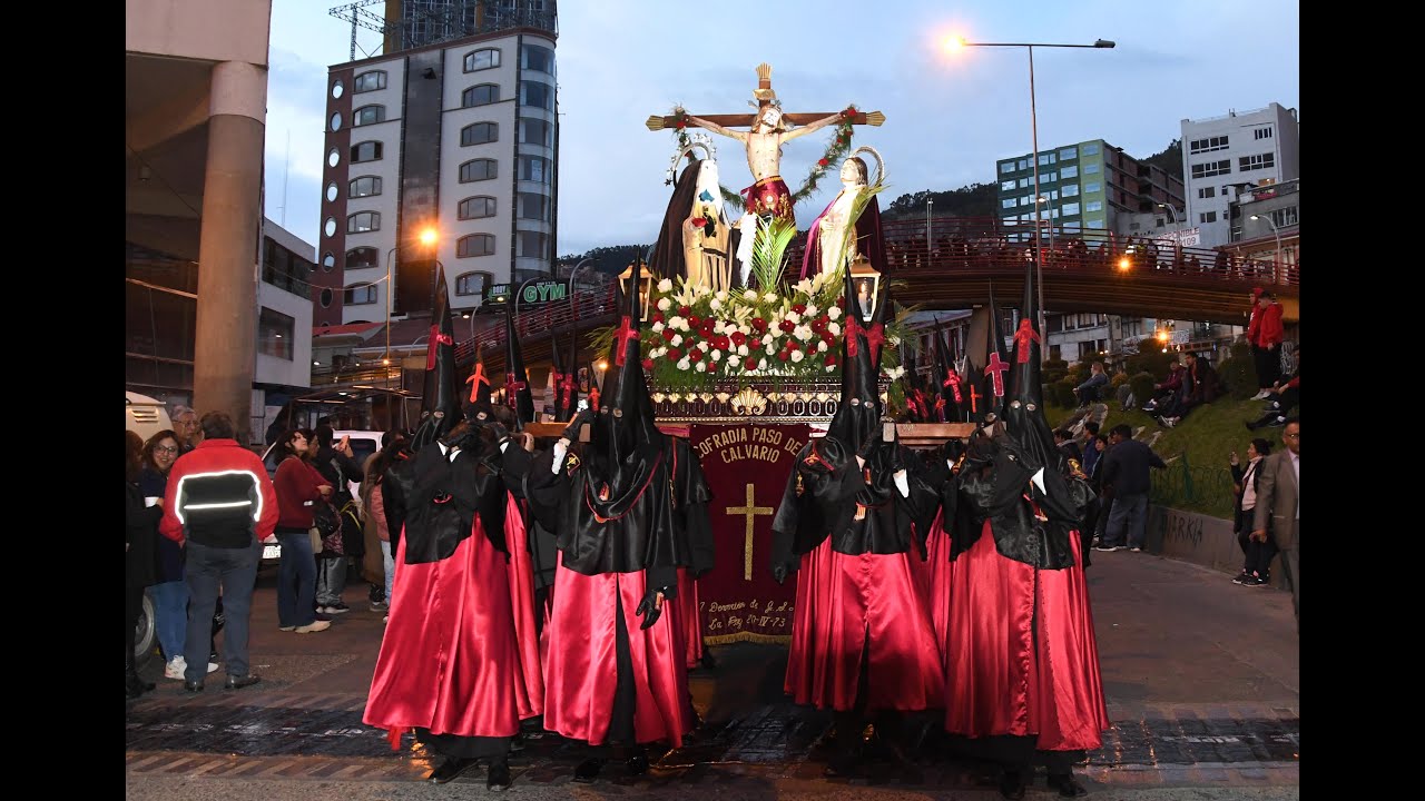 Procesión  Viernes Santo 2024 La Paz    Bolivia