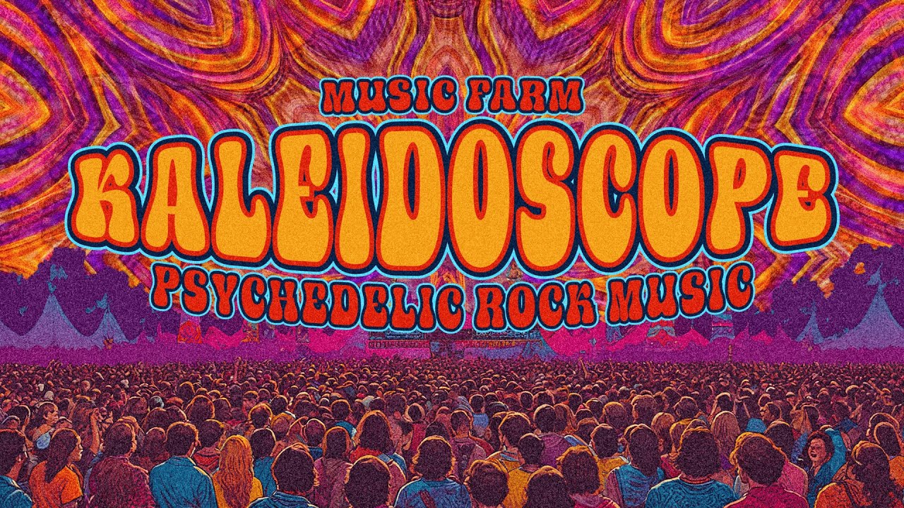 Kaleidoscope -  A 70’s Psychedelic Rock Experience 🎸🌌 Hypnotic Trippy Musical Escape