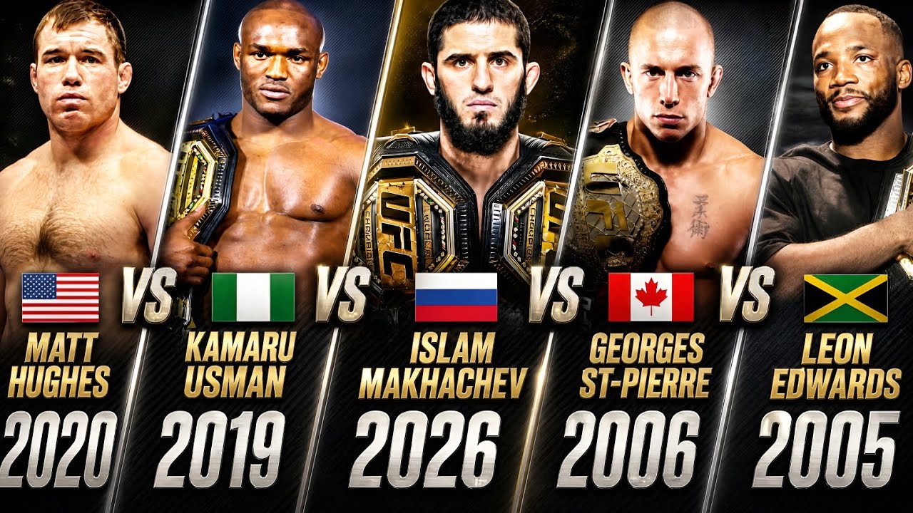 Every UFC Welterweight Champion Ever (1998-2026) #ufc #welterweight #ufcchampions #islammakhachev 
