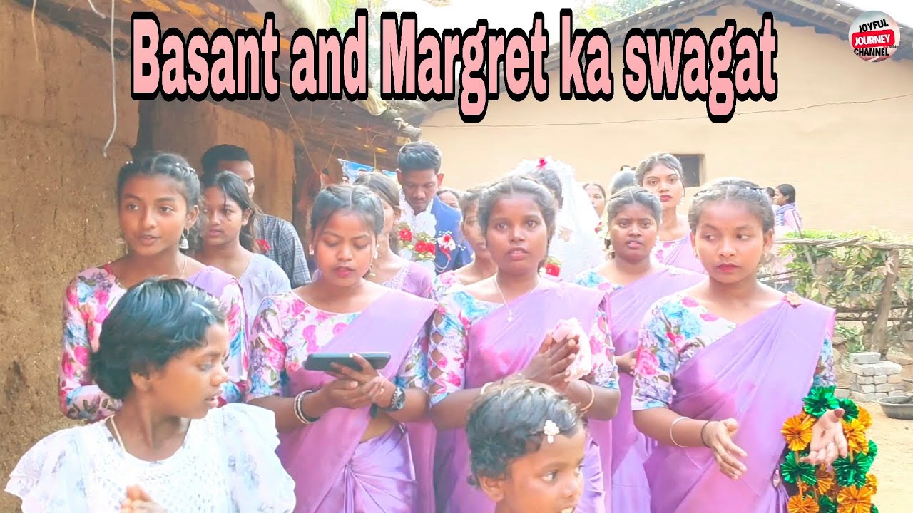 Mundari shadi swagat geet | BASANT LUGUN AND MARGRET BODRA WEDDING |  TRADITIONAL TRIBAL VIDEO 