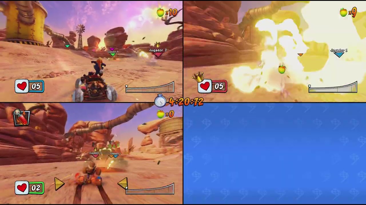 Crash Team Racing Nitro-Fueled Batalla
