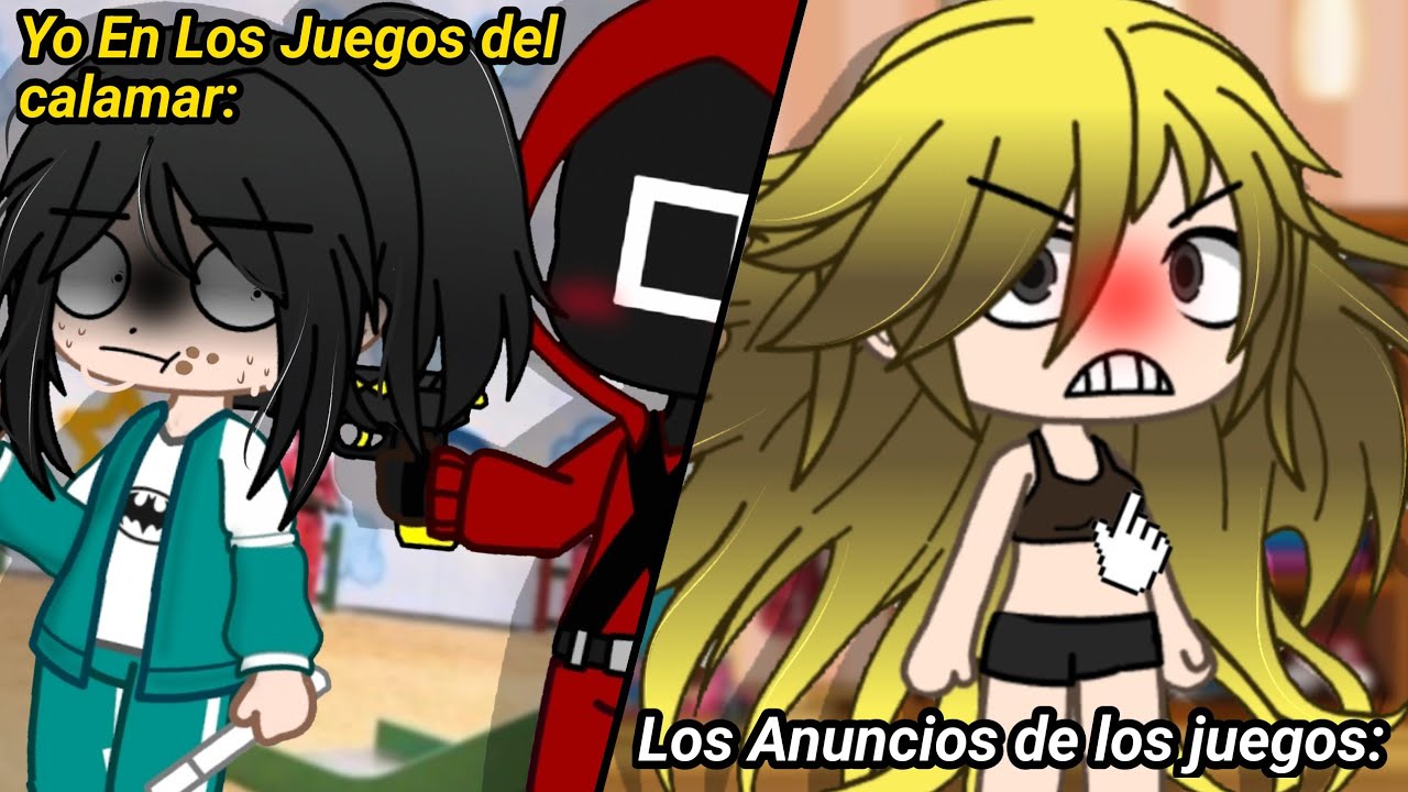 Yo En Los Juegos Del Calamar 🦑/ Los Anuncios De Los Juegos 🚸