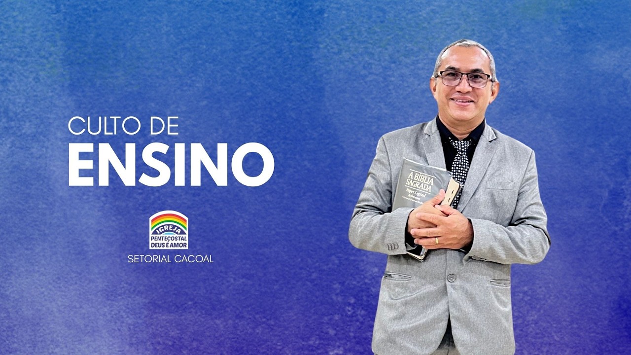 Culto de Ensino - Pr. Jairo Saboia  | 17/02/26 (Ao Vivo)