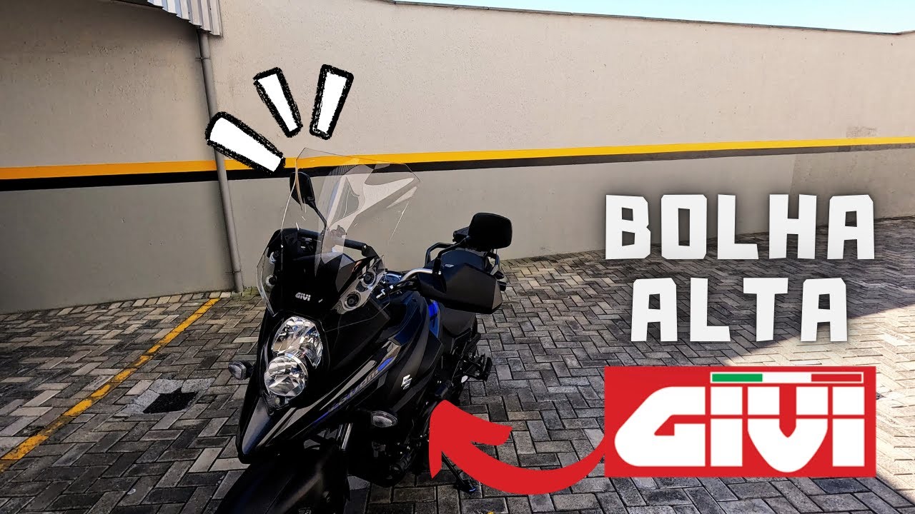 BOLHA ALTA GIVI PARA VSTROM 650 XT - 3º GERAÇÃO
