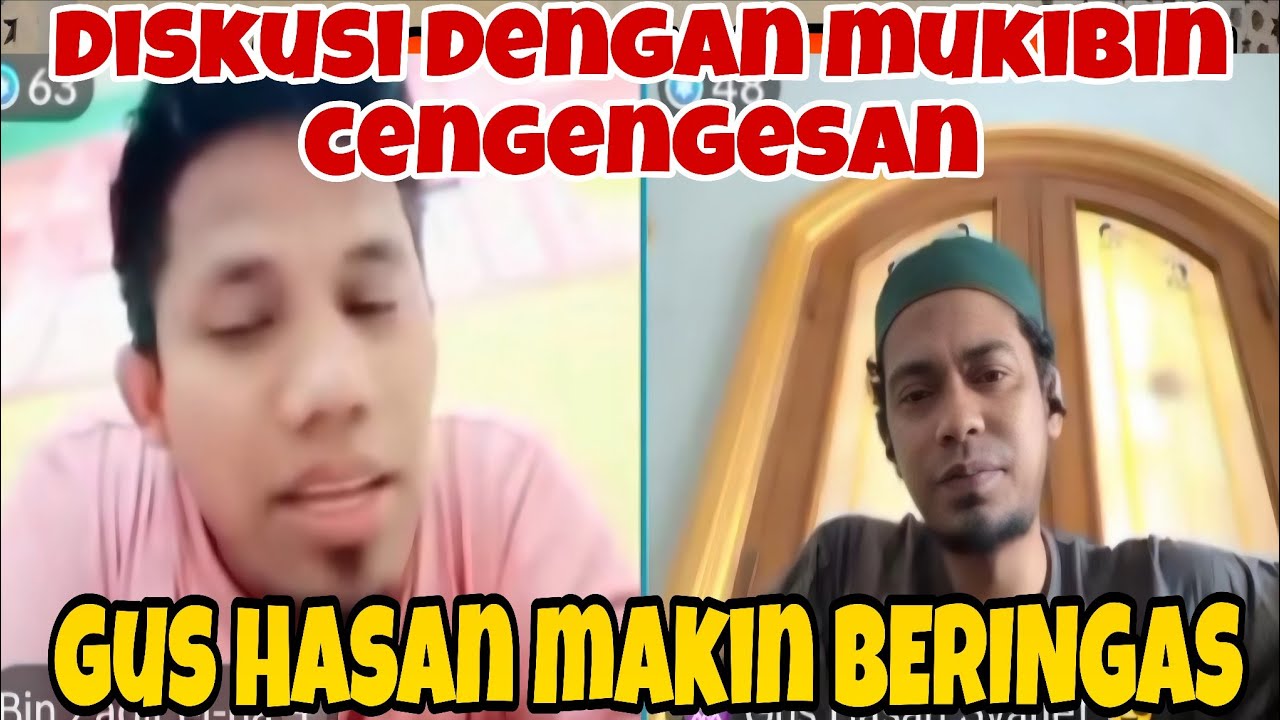 GUS HASAN SYARIF MAKIN BERINGAS‼️ DISKUSI NASAB BA'ALAWI DENGAN MUKIBIN CENGENGESAN 