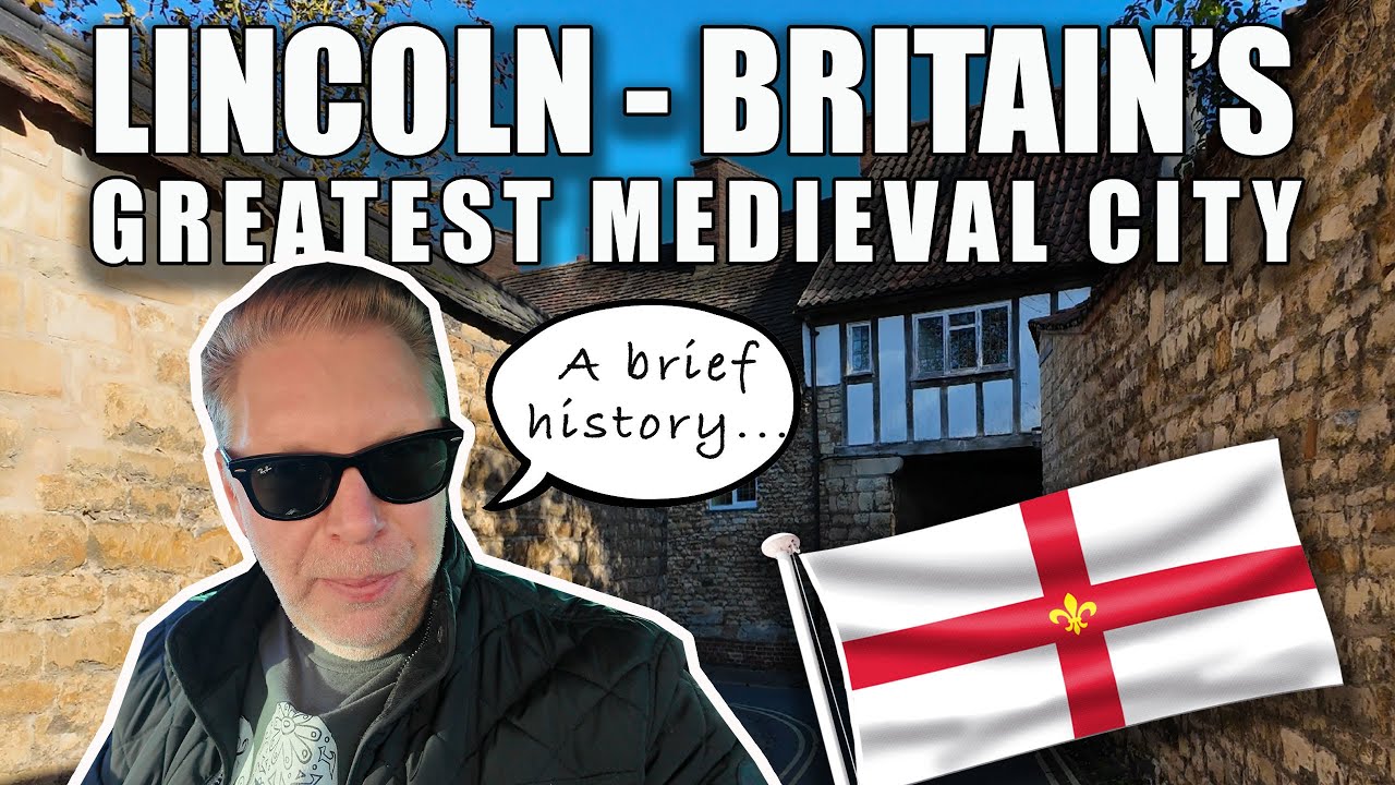 Lincoln - Britain's greatest medieval city! Join me on a historical city & cathedral tour!
