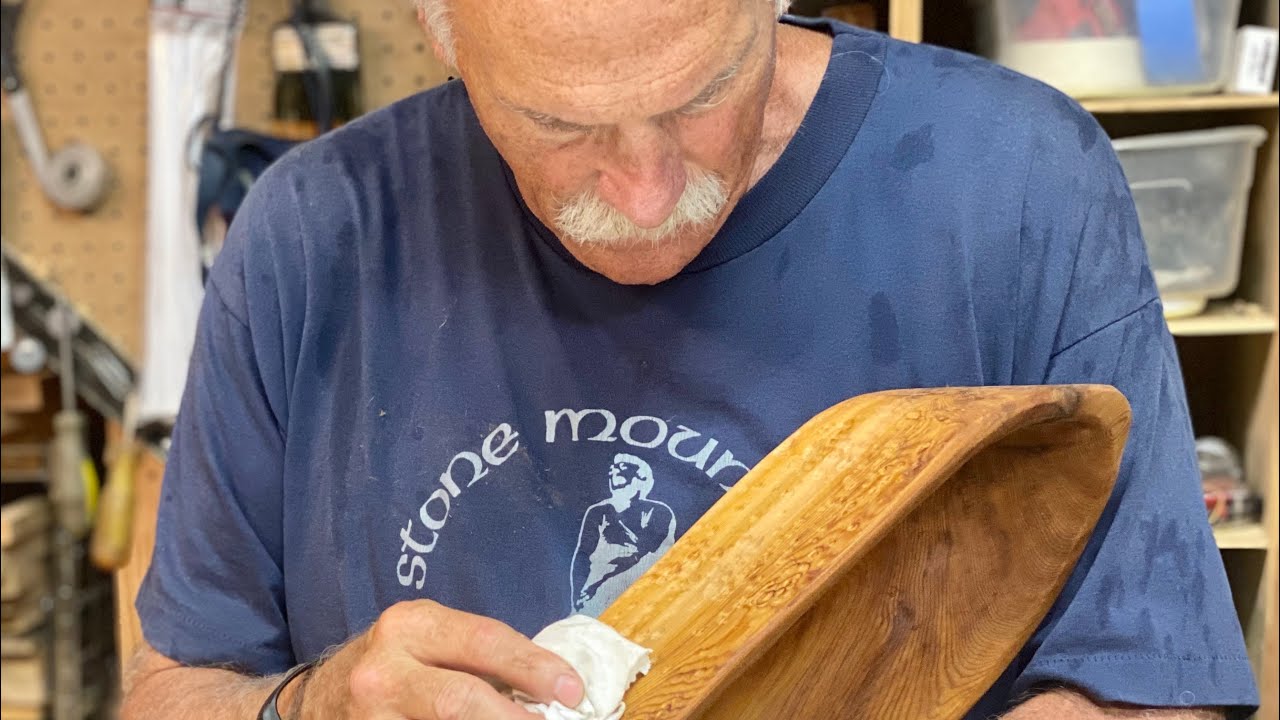 Power Carved Rustic Bowl: Arbortech Ball Gouge: Part 2