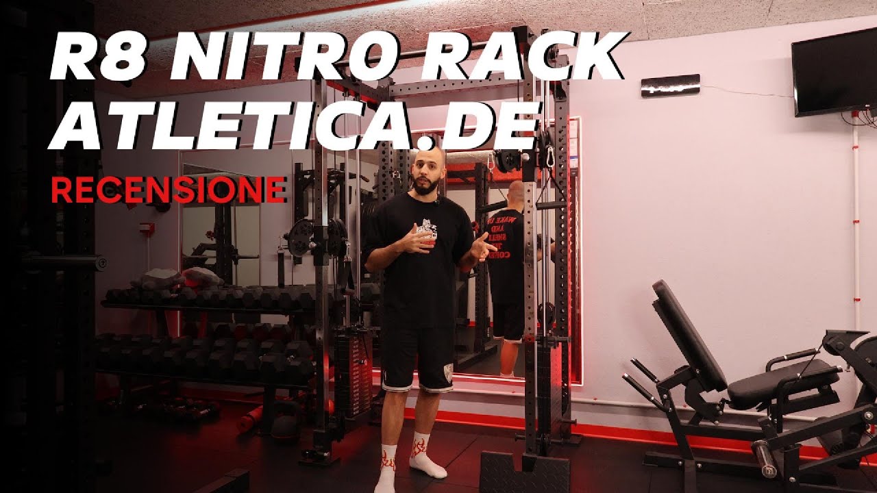 Atletica.de - R8 Nitro rack, stazione cavi - Recensione