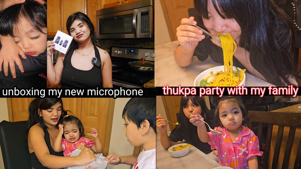 Mero pane 😱new microphone aayo/Thukpa party hudai cha hai mero che #sushilamukbangvlog 