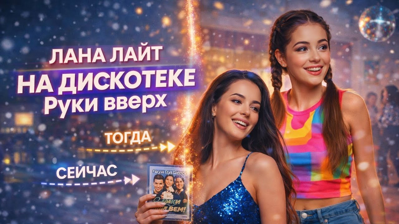 Лана Лайт — На дискотеке Руки вверх 💿 Ностальгия 90-х | Synth Pop Хит