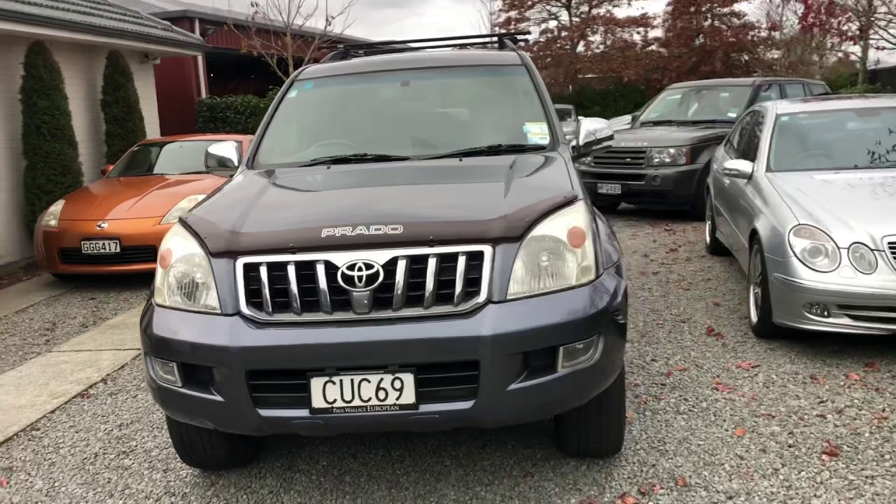 2005 Toyota Land Cruiser Prado VX 3.0 Diesel Turbo 8 Seater NZ New