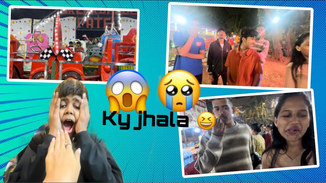 Vlog 117 | Vanshu ani vedu ghabarle mela madhe jaun 😆😱| Ami purna group ne khup majja keli 😍 