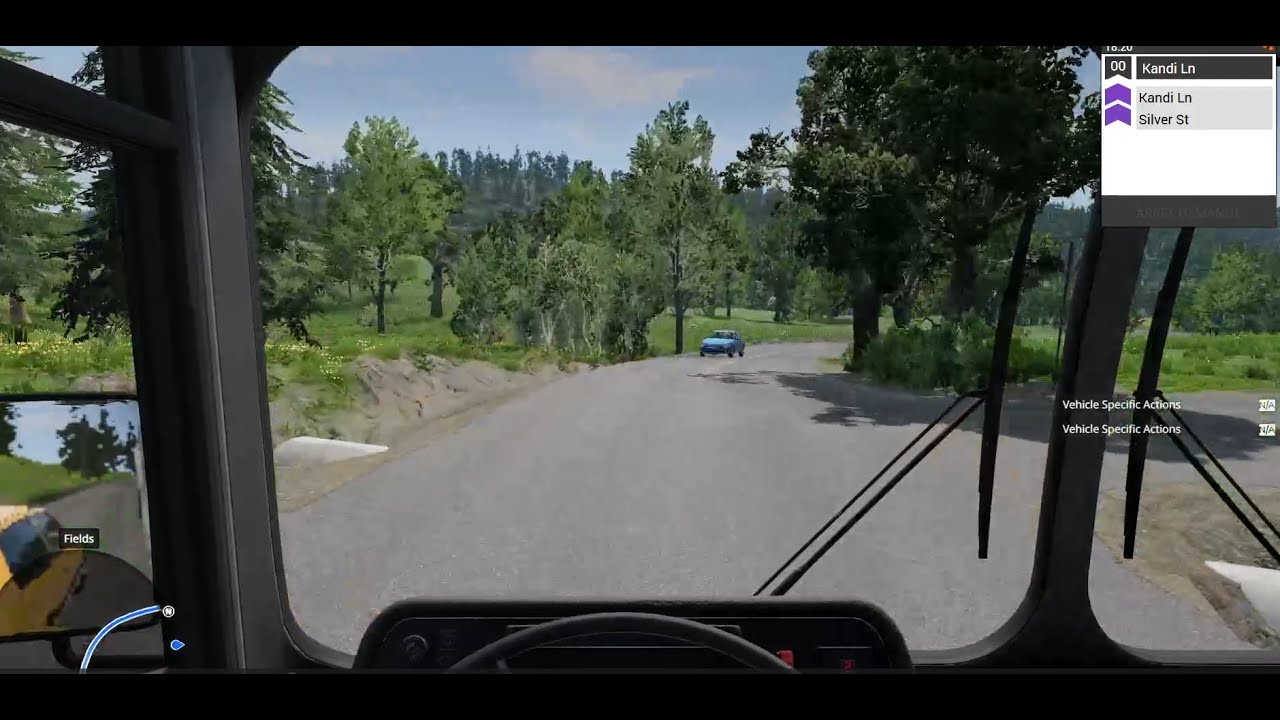 je conduis un bus dans beamng 03