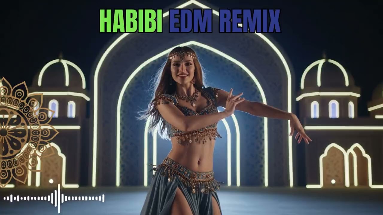 Moonlight Desert EDM Show | Hypnotic Belly Dance & Night Party Music
