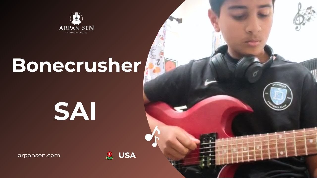 Bonecrusher | James Uings | Rockschool | Grade 2 | SAI | USA | ASM | Video #128