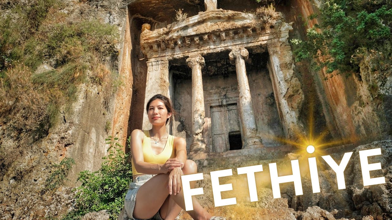 Fascinating Lycian Tombs of FETHIYE, TURKEY