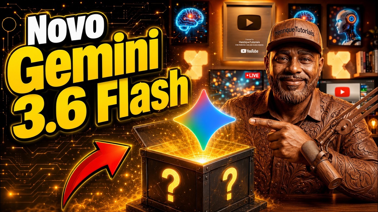 Testei o novo Gemini 3.6 Flash , achei Incr&iacute;vel.
