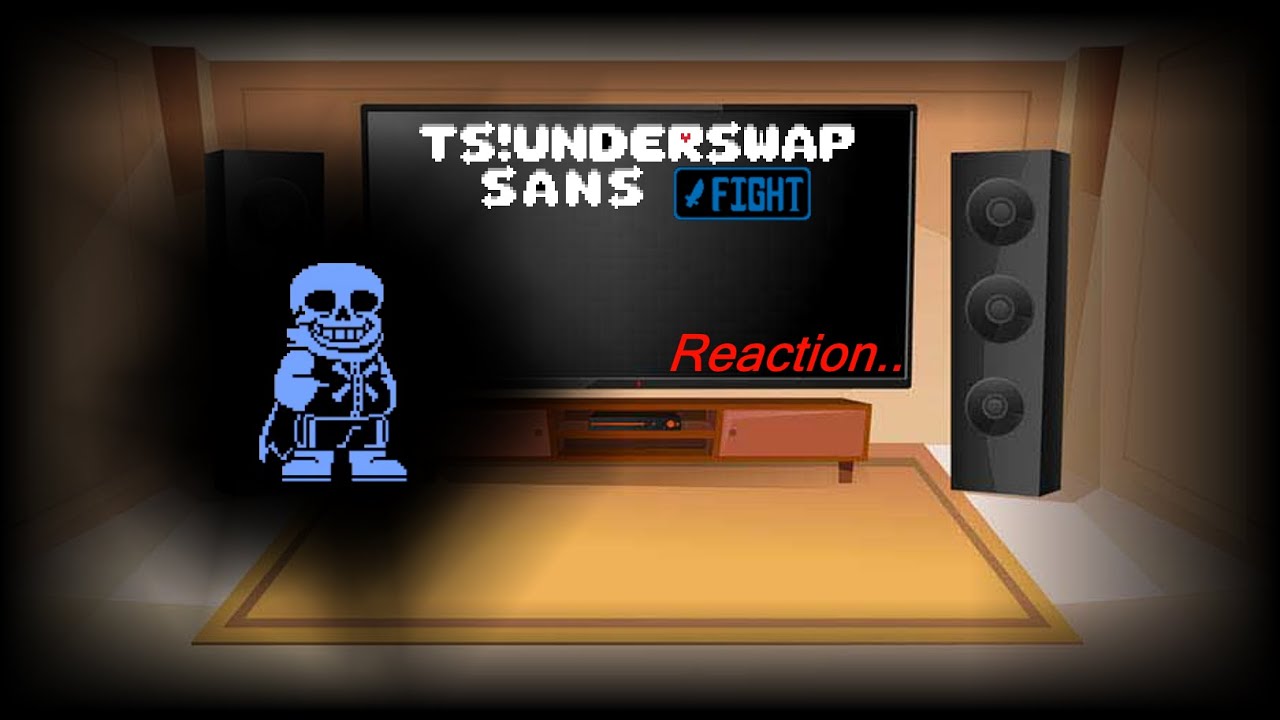 -| Undertale Reacts to TS-Underswap Sans/Crossbones Fight |- (Genocide ver.)