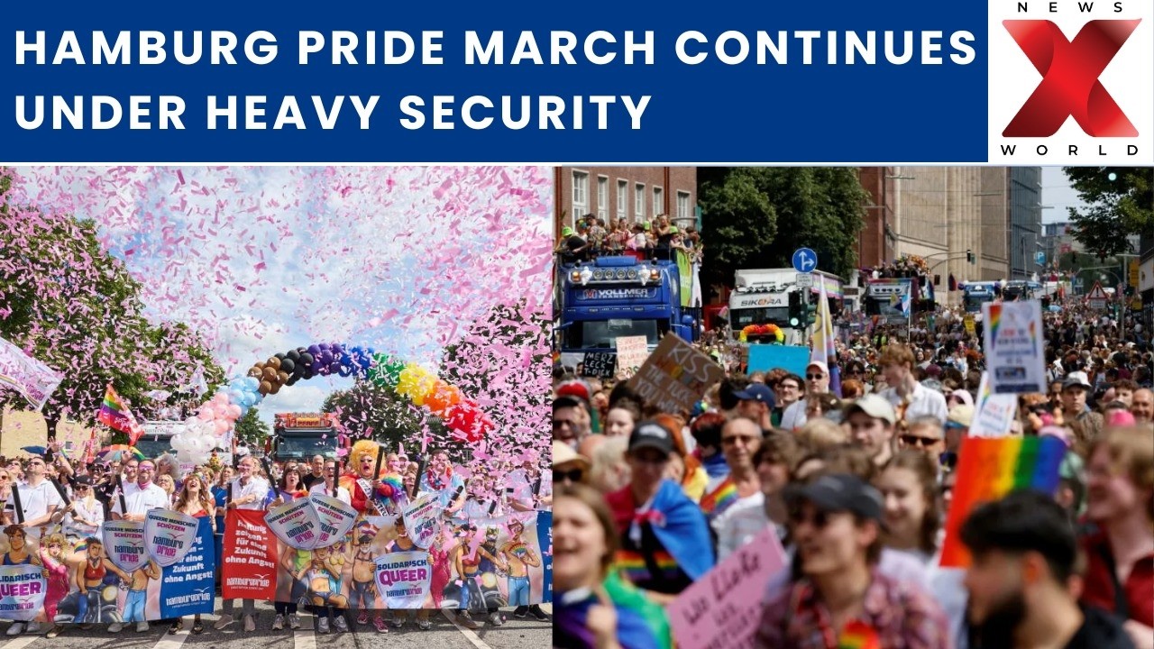 Hamburg Pride Parade Boosts Security After Deadly Berlin Attack Raises Safety Concerns | NewsX World
