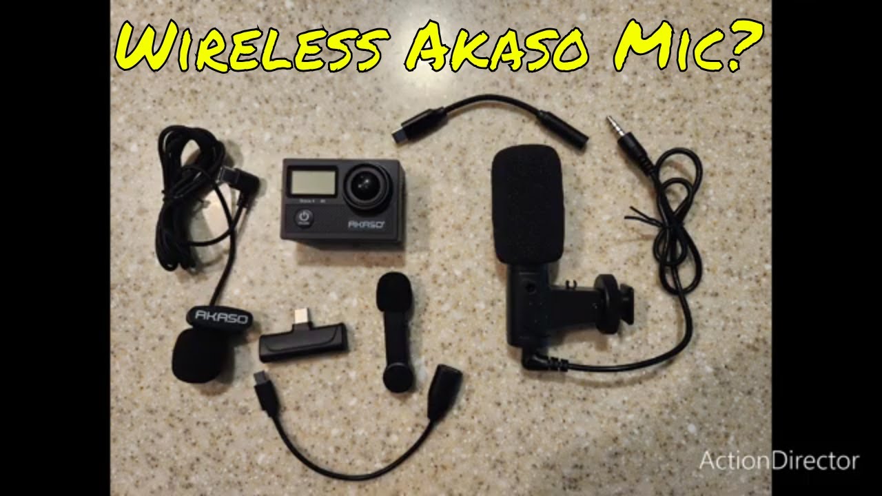 Testing Akaso Action Camera With Wireless Mic - Bonus Test Included!