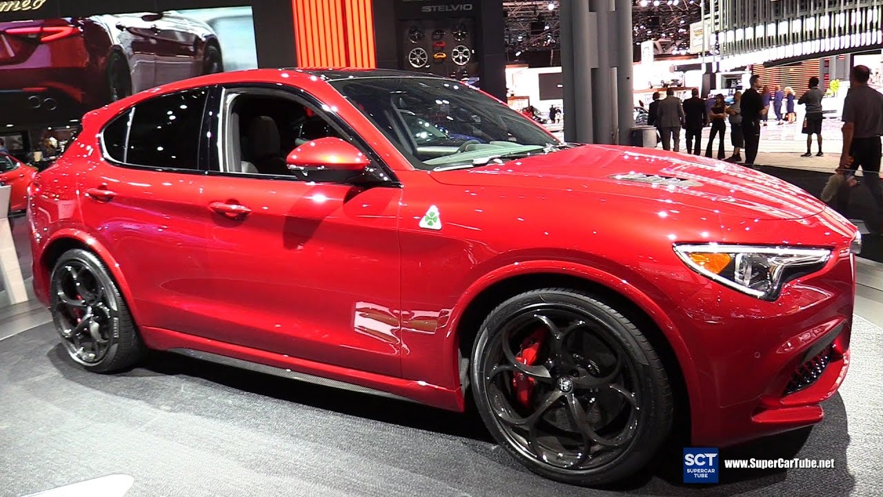 2018 Alfa Romeo Stelvio Quadrifoglio - Exterior Interior Walkaround - Debut 2017 New York Auto Show