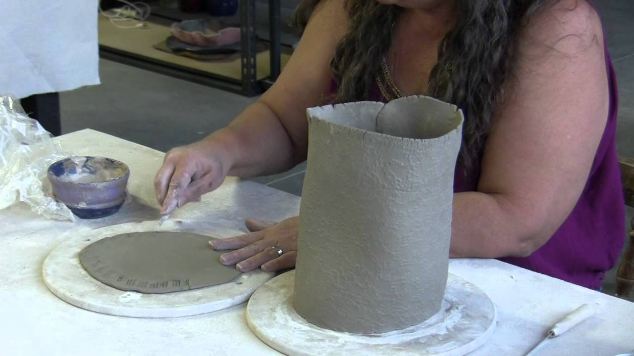 Making Pottery Birdhouses