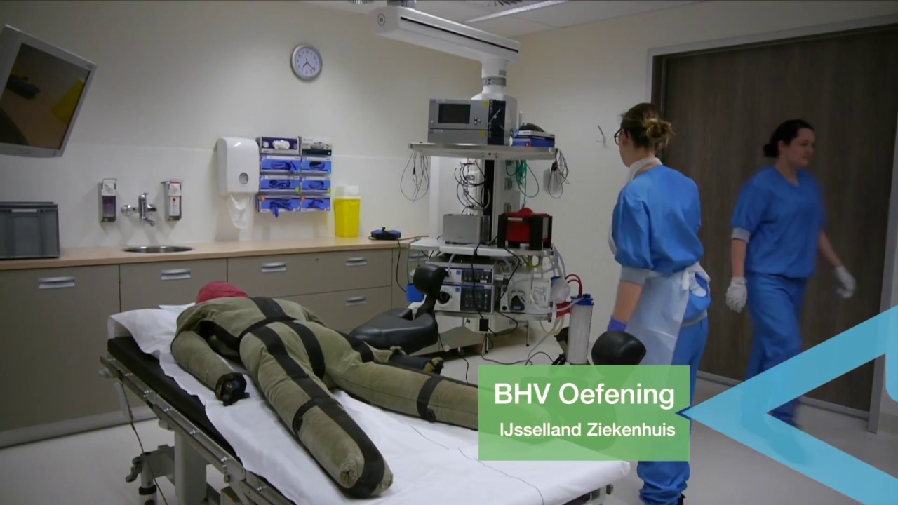 BHV oefening IJsselland Ziekenhuis