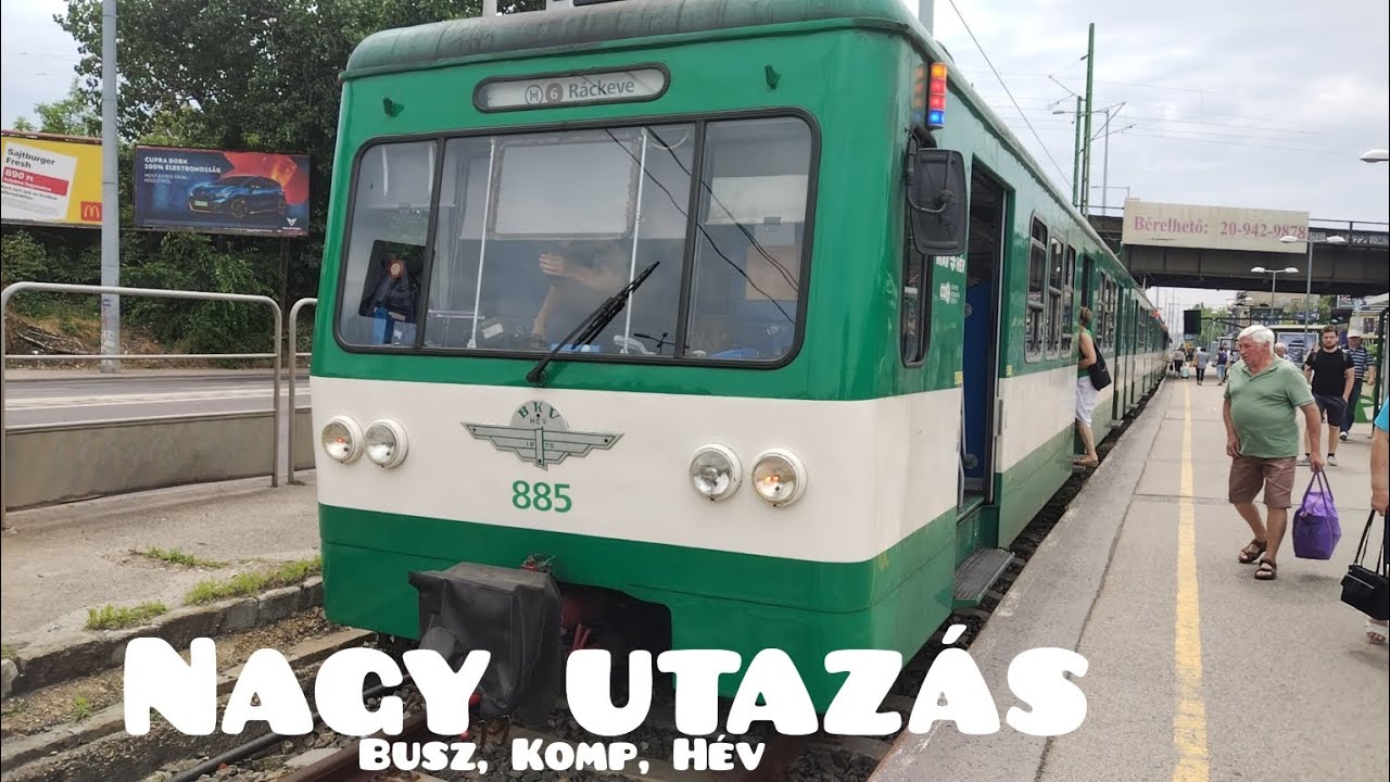 Nagy utazás Csepelen és Soroksáron! | Borzasztó állapotok a H6-os héven | 152 ➡️ D14 ➡️ H6 ➡️ H7
