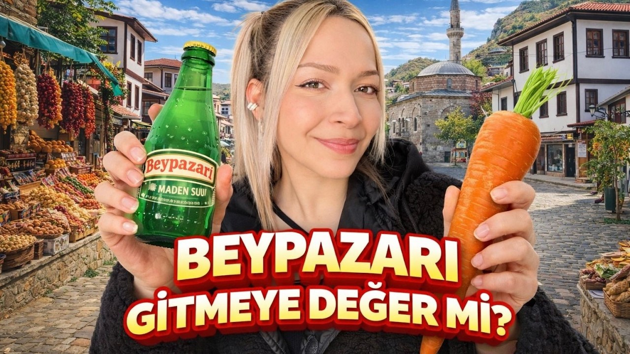 ZAMANIN DURDUĞU ŞEHİR! Ankara&rsquo;nın Cenneti Beypazarı'na Tek Başıma Gittim..