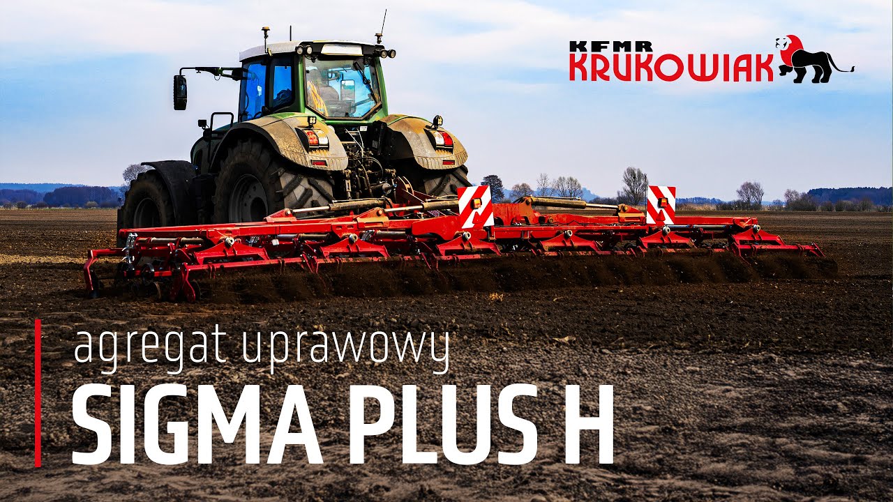 Sigma Plus H w akcji &ndash; agregat uprawowy do przedsiewnej uprawy gleby | Krukowiak