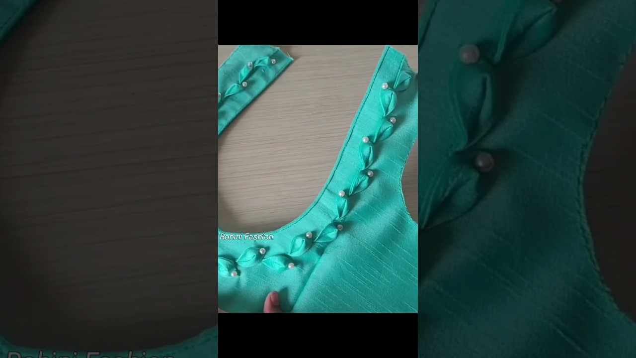 Latest model blouse design cutting and stitching 