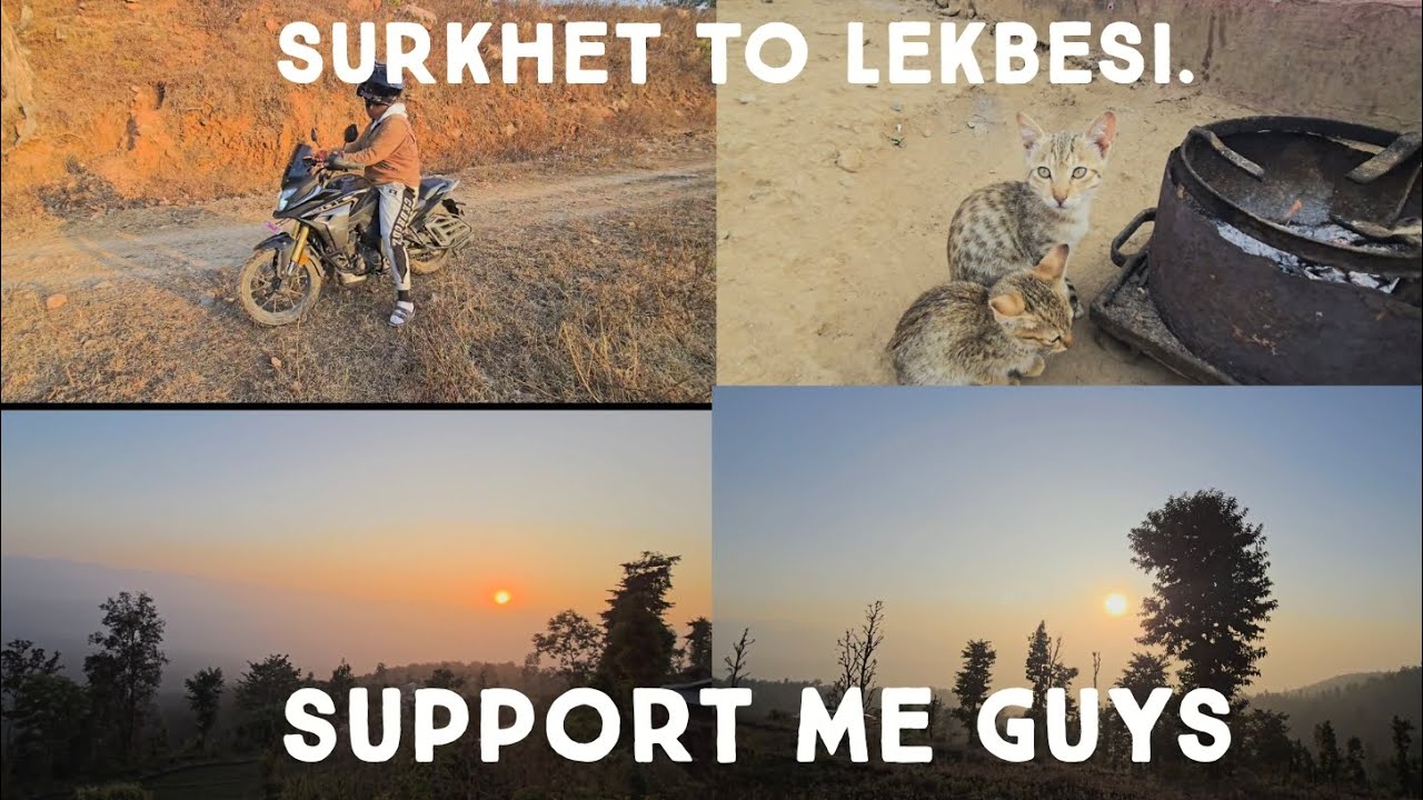 LEKBESI DEKHI SURKHET SAMMA KO VLOGS🎀