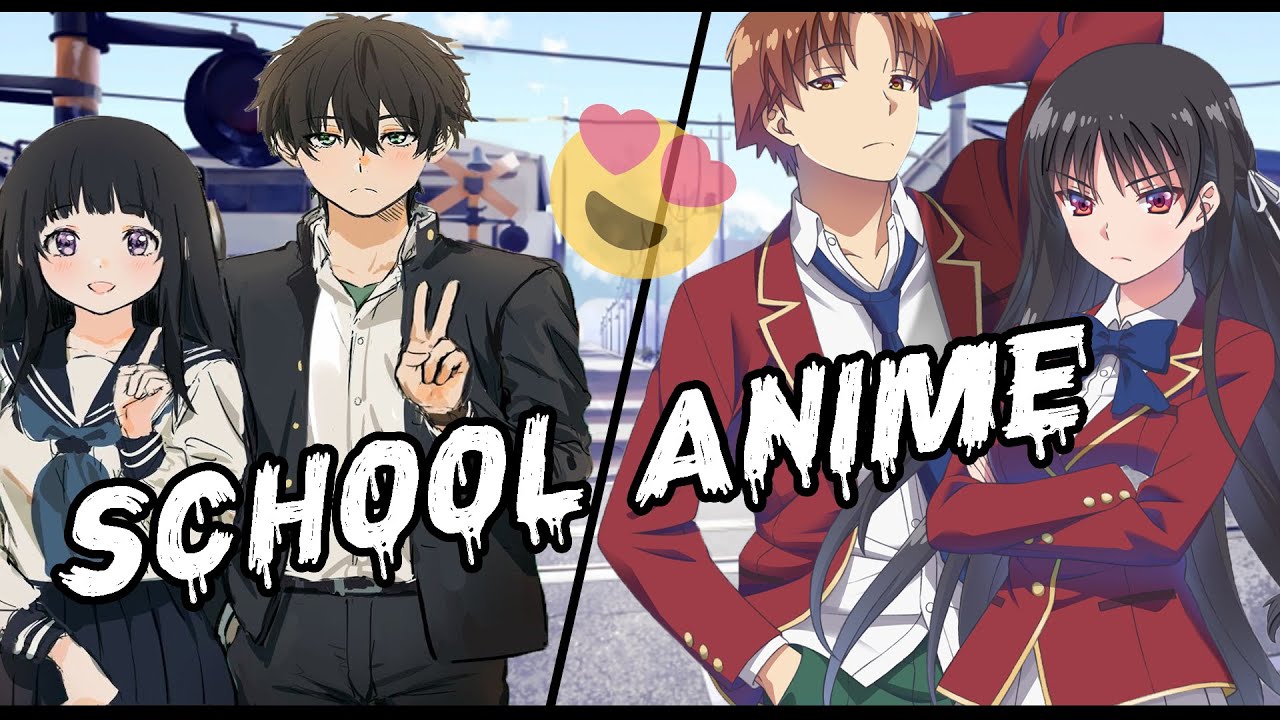 افضل 10 أنميات مدرسية حيث يكون البطل ذكي جدا /  Best 10 School Anime In Which The Hero Is Very Cleve