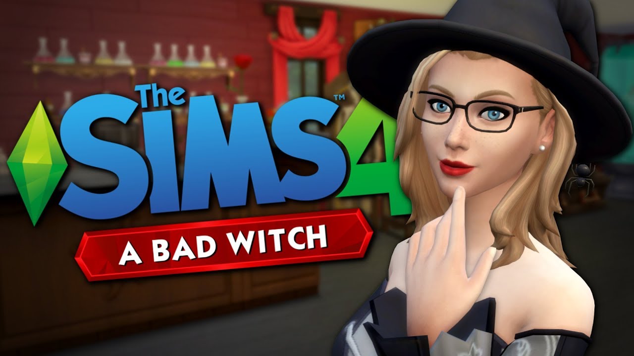 A WITCH'S SHOP - The Sims 4 Funny Story #1