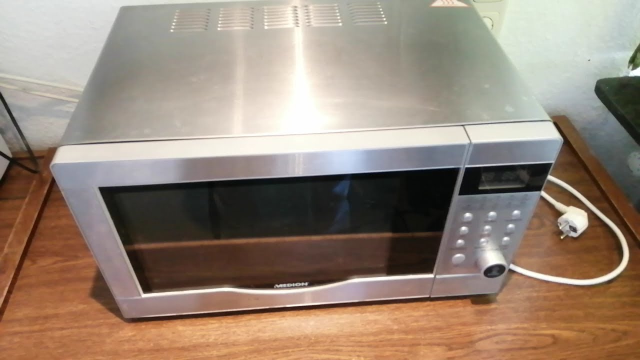 what's inside a microwave ? Disassembly of Medion MD 10838