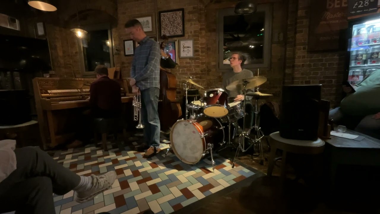 Chasing the Blues!  Steve Fishwick leads a glorious soulful treat at Wednesday’s Jazz Jam