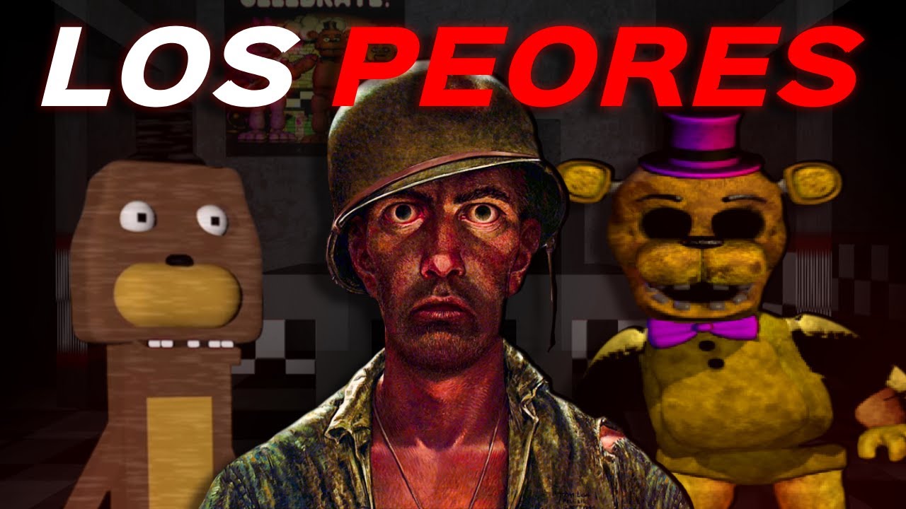 LOS PEORES FAN GAMES DE FNAF QUE HE PROBADO 💀