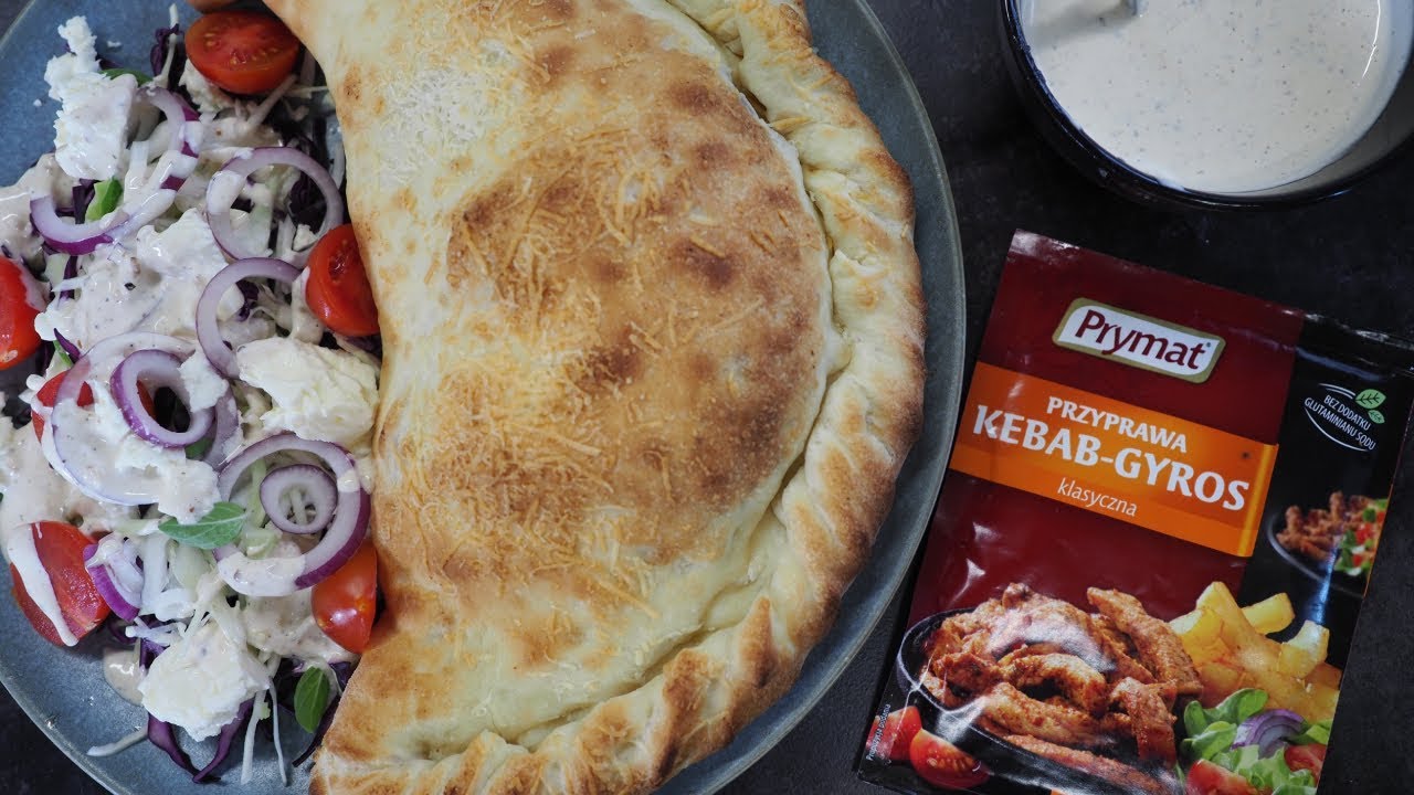 Co na obiad: Calzone z nadzieniem kebabowym