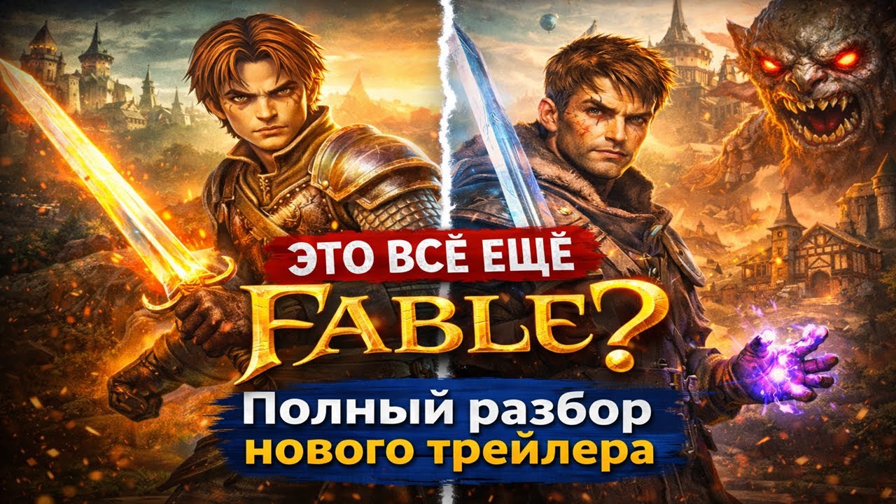 Fable (2026) - Разбор нового трейлера / перезапуск, который мы заслужили?