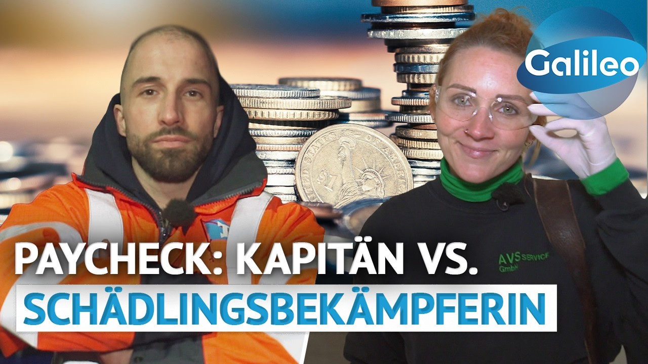 Kapitän vs. Kammerjägerin: Wer hat am Ende mehr Geld übrig? | Galileo