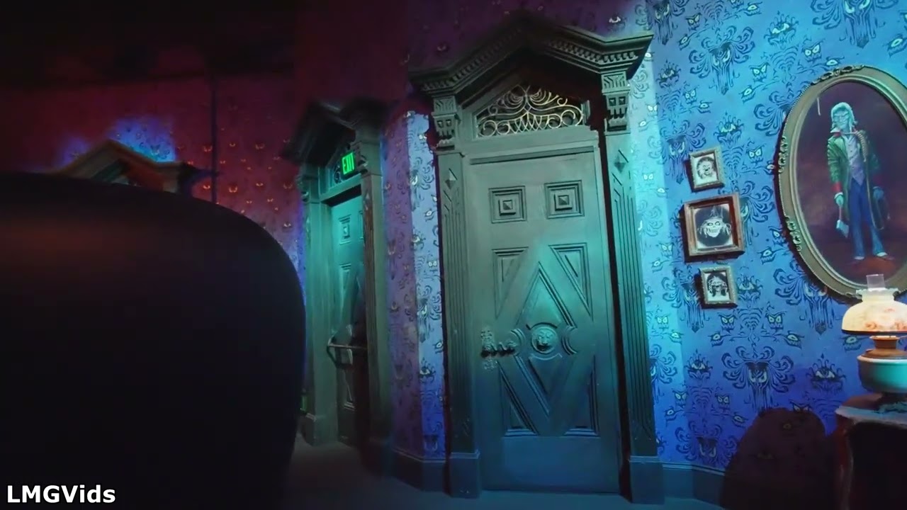 [2022] Haunted Mansion at Night - 4K 60FPS POV | Disneyland park, California